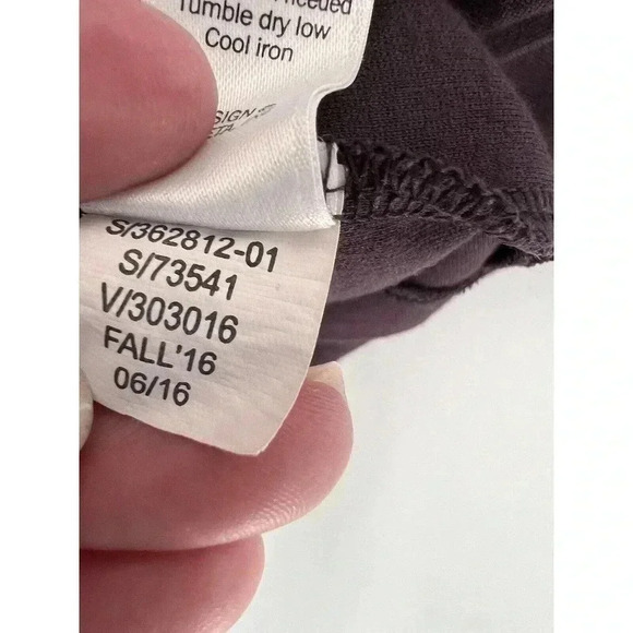 Athleta Wanderer PURPLE Plum Ponte Zip Dress SIZE Large - Picture 7 of 7